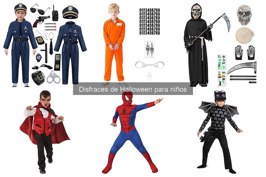 Opiniones sobre los mejores disfraces de Halloween para niños