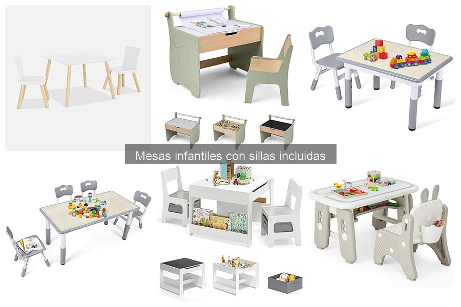 Opiniones sobre mesas infantiles con sillas para niños
