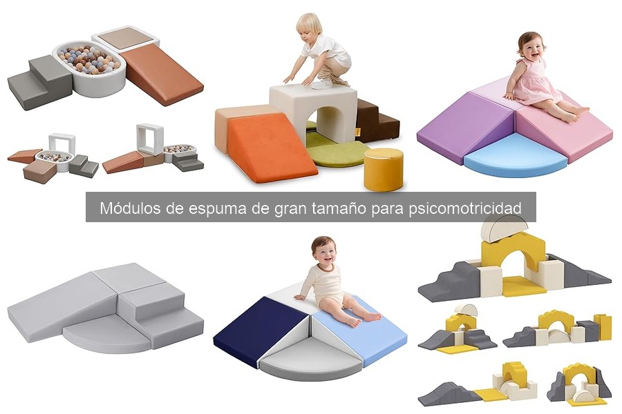 Opiniones sobre módulos de espuma para psicomotricidad