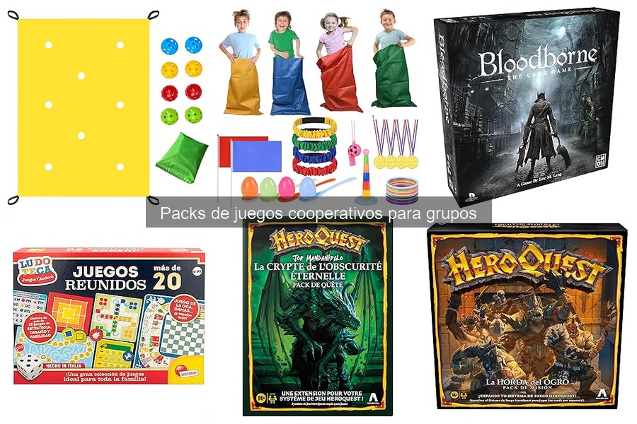 Opiniones sobre packs de juegos cooperativos para grupos