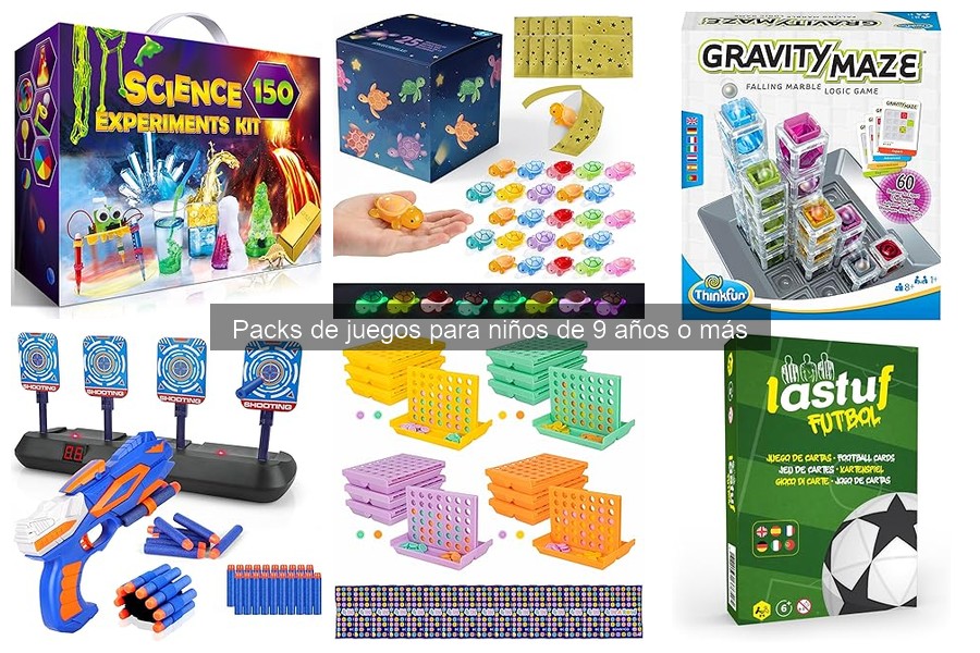 Opiniones sobre Packs de Juegos para Niños de 9 Años