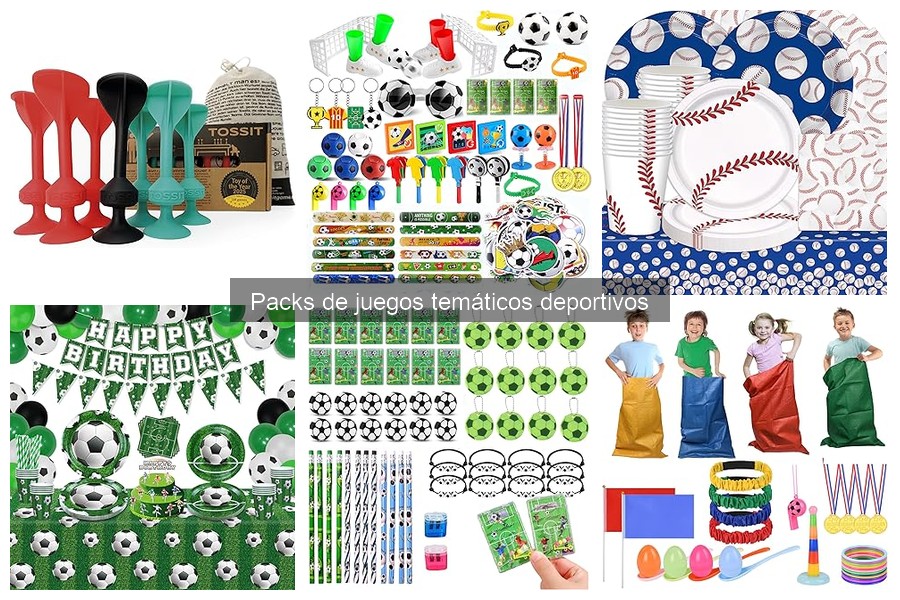 Opiniones sobre Packs de Juegos Temáticos Deportivos