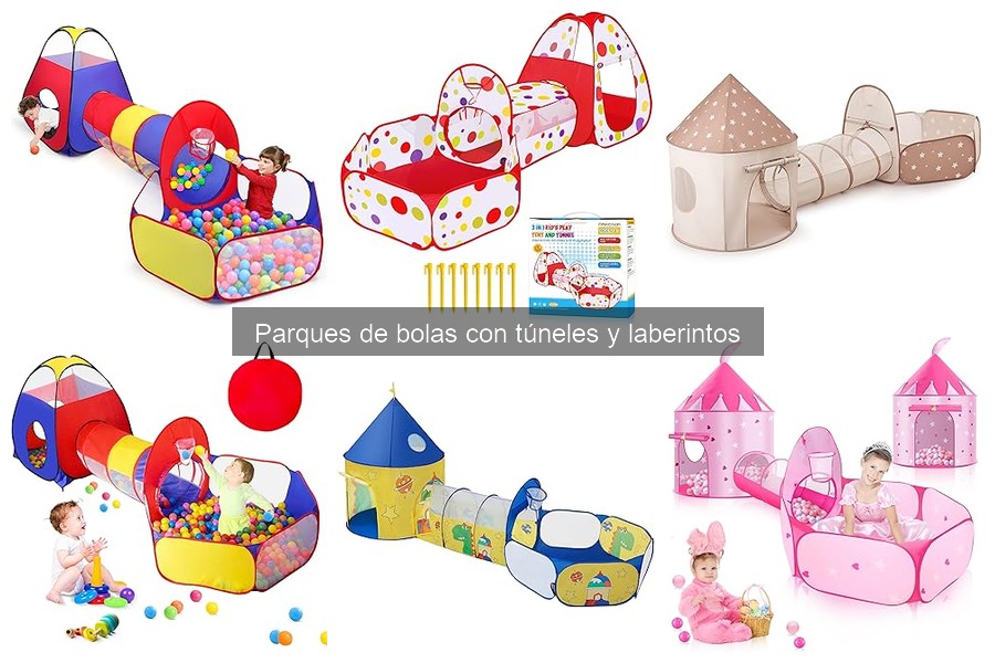 Opiniones sobre parques de bolas con túneles y laberintos