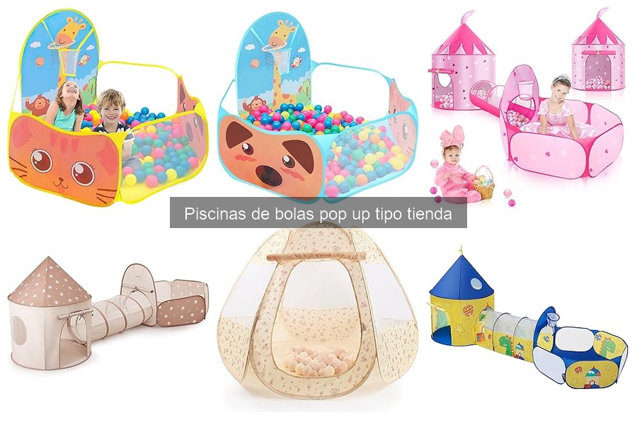 Opiniones sobre piscinas de bolas pop up para niños