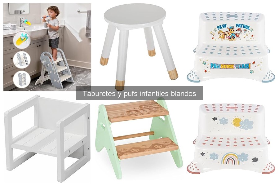 Opiniones sobre taburetes y pufs infantiles blandos