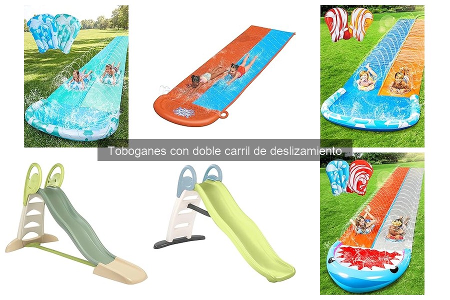 Opiniones sobre toboganes con doble carril de deslizamiento