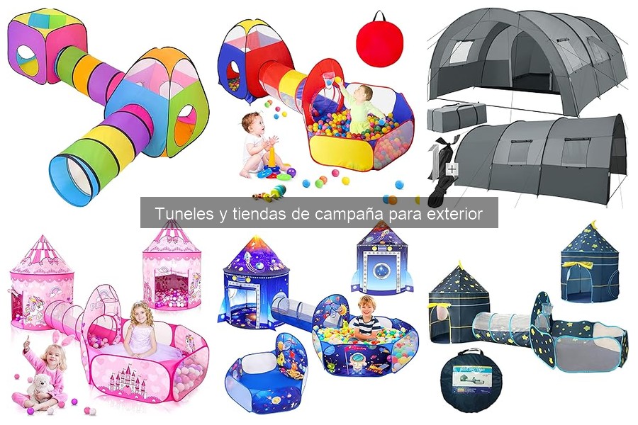 Opiniones sobre túneles y tiendas de campaña para exterior