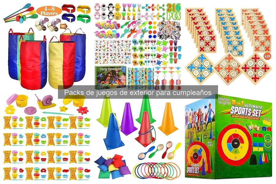 Organiza Juegos de Exterior para Cumpleaños Perfectos