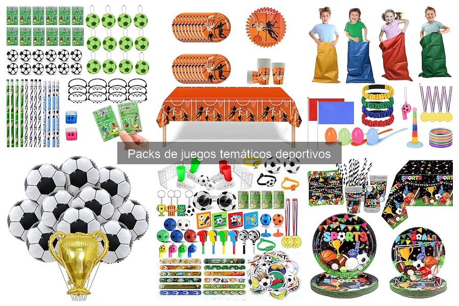 Packs de juegos deportivos para espacios pequeños: ¡Descúbrelos!
