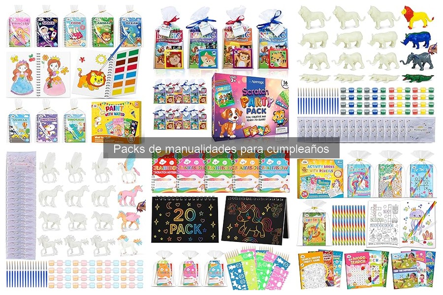 Packs de Manualidades para Cumpleaños al Mejor Precio