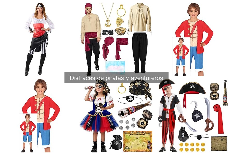 Personaliza tu disfraz de pirata: ideas únicas y creativas
