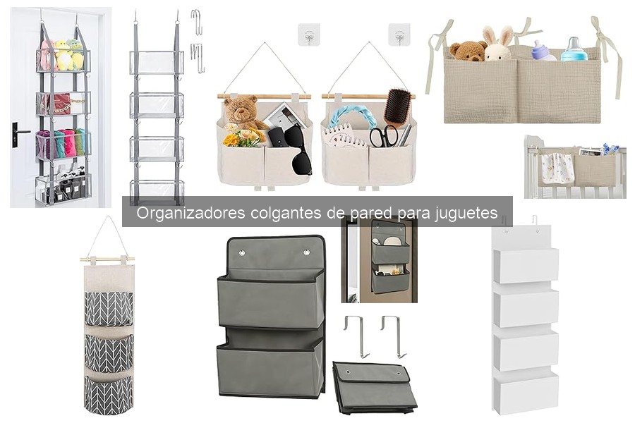 Personaliza tu organizador colgante de pared para juguetes