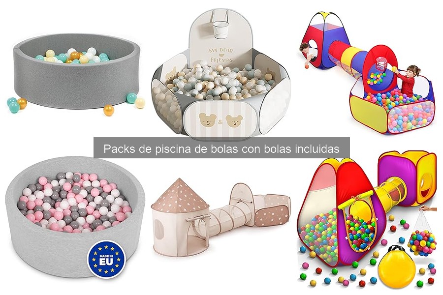 Piscinas de bolas en espacios pequeños: ¿son adecuadas?