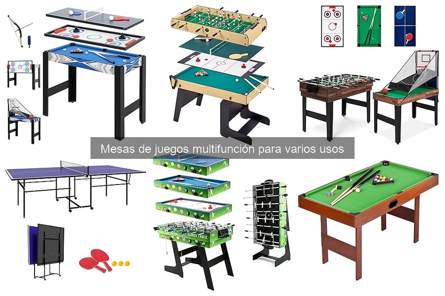 Precio promedio mesas de juegos multifunción: guía 2023