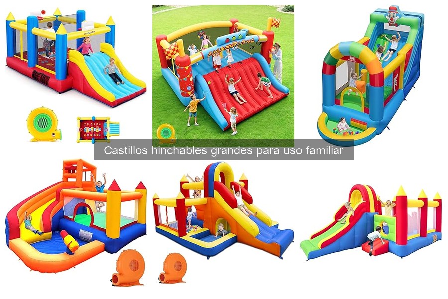 Precios de castillos hinchables grandes para familia
