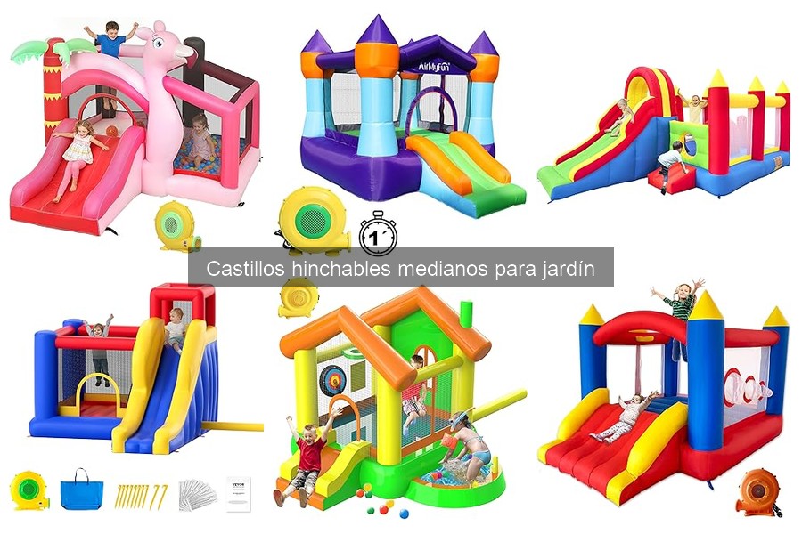 Precios de Castillos Hinchables Medianos y Dónde Comprarlos
