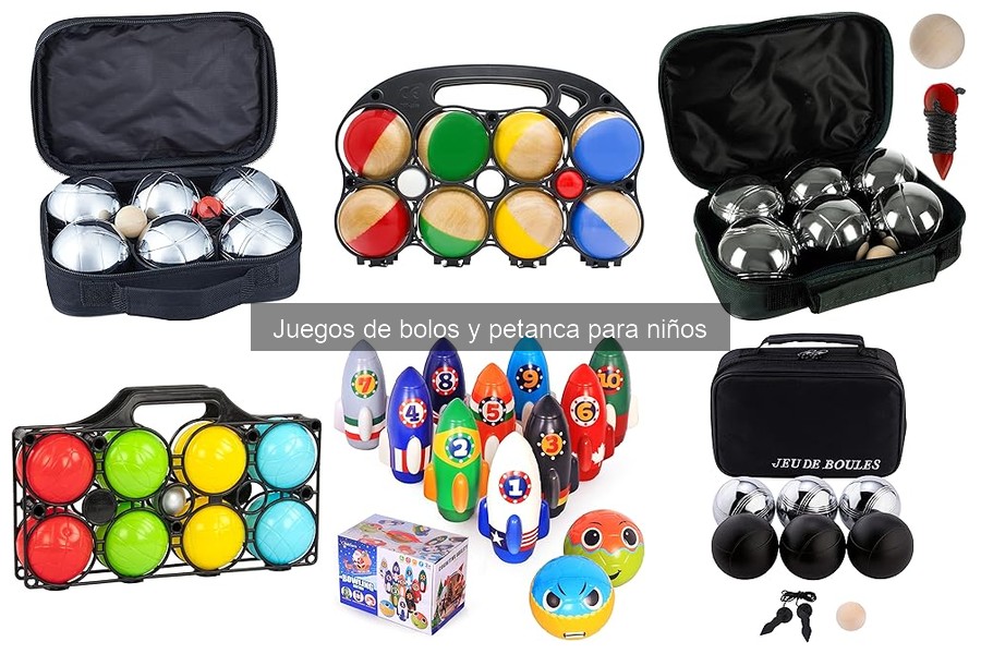 Precios de juegos de bolos y petanca para niños