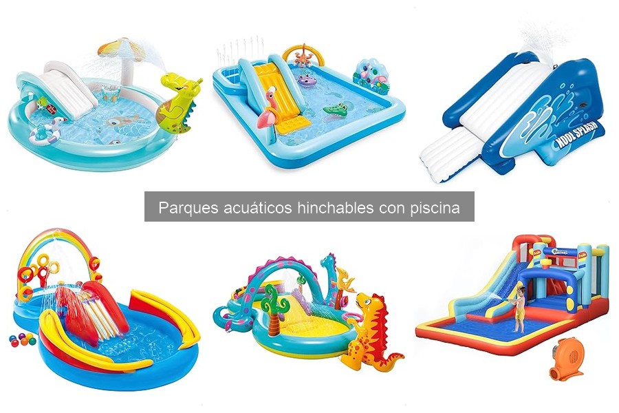 Precios de parques acuáticos hinchables y factores a considerar