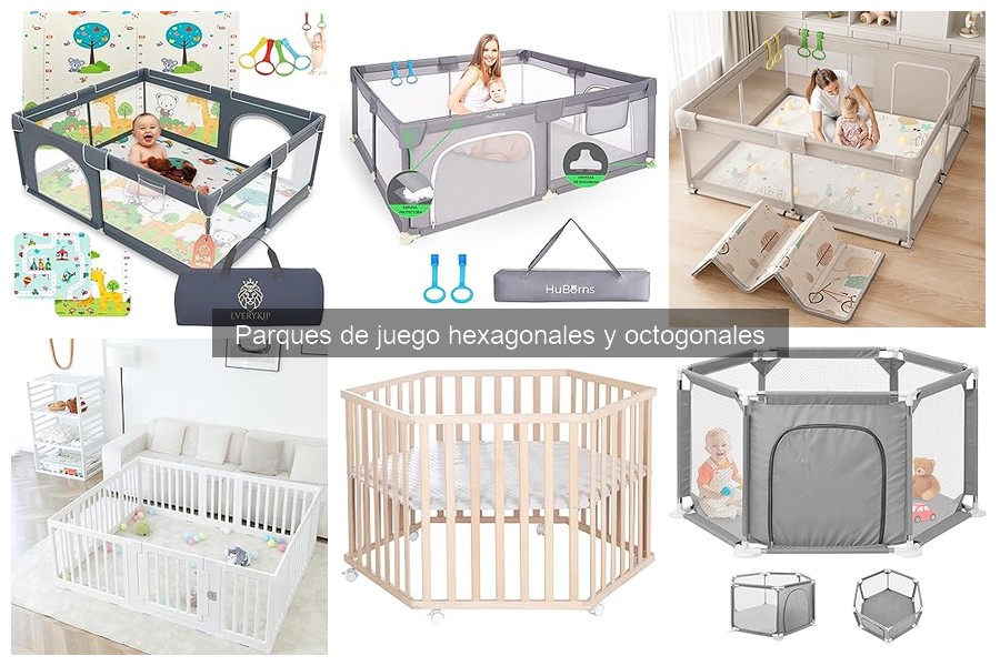Precios de parques de juego hexagonales y octogonales