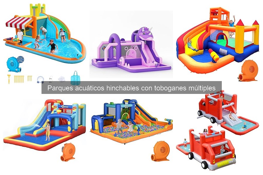 Precios Promedio de Parques Acuáticos Hinchables con Toboganes