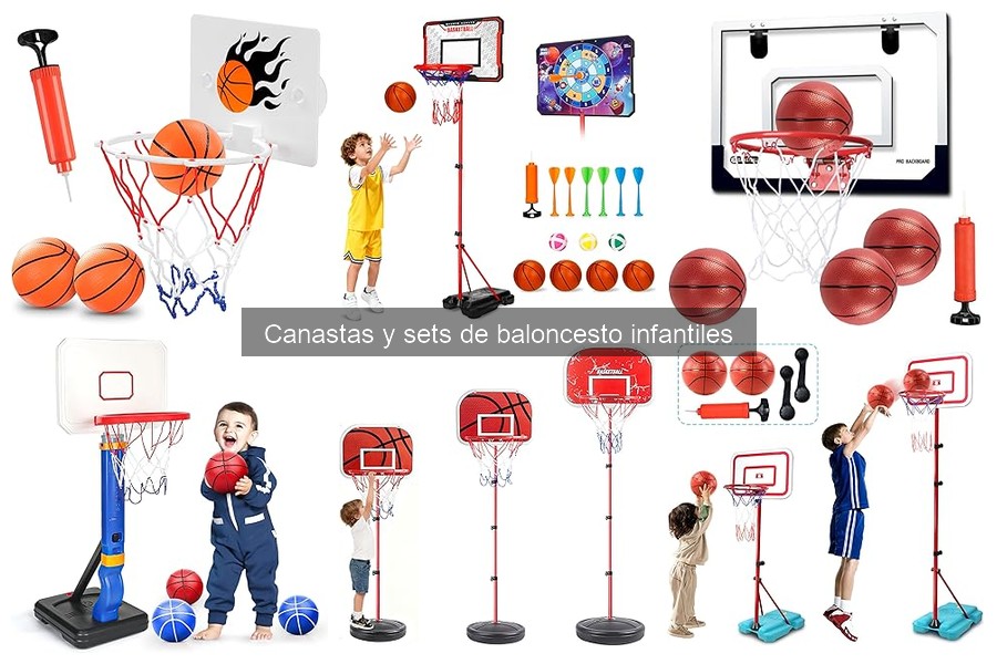 Problemas comunes al usar canastas de baloncesto infantiles