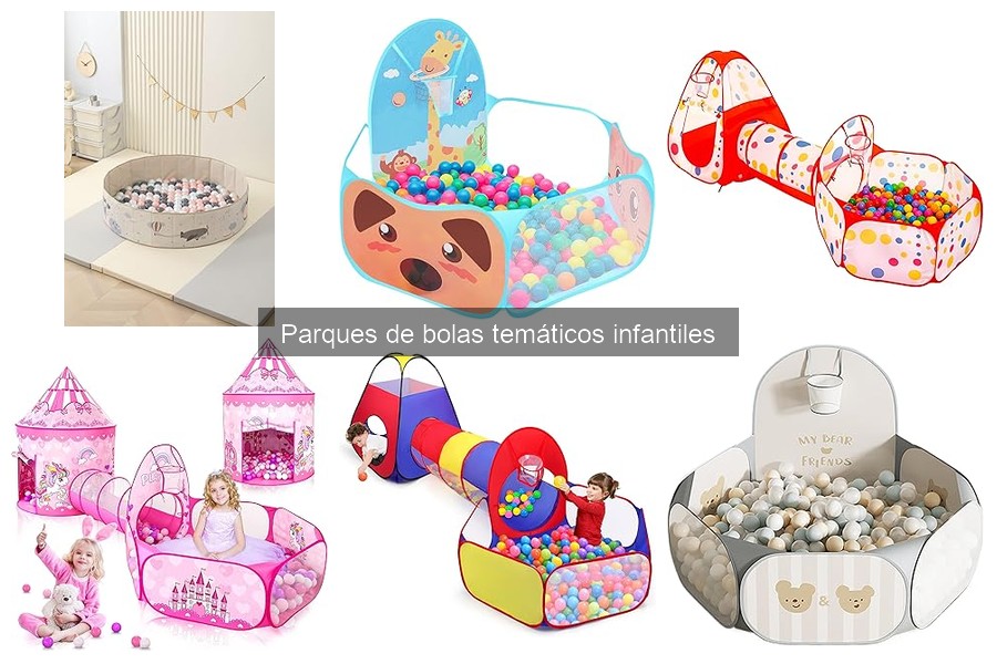 Problemas comunes al usar parques de bolas temáticos infantiles
