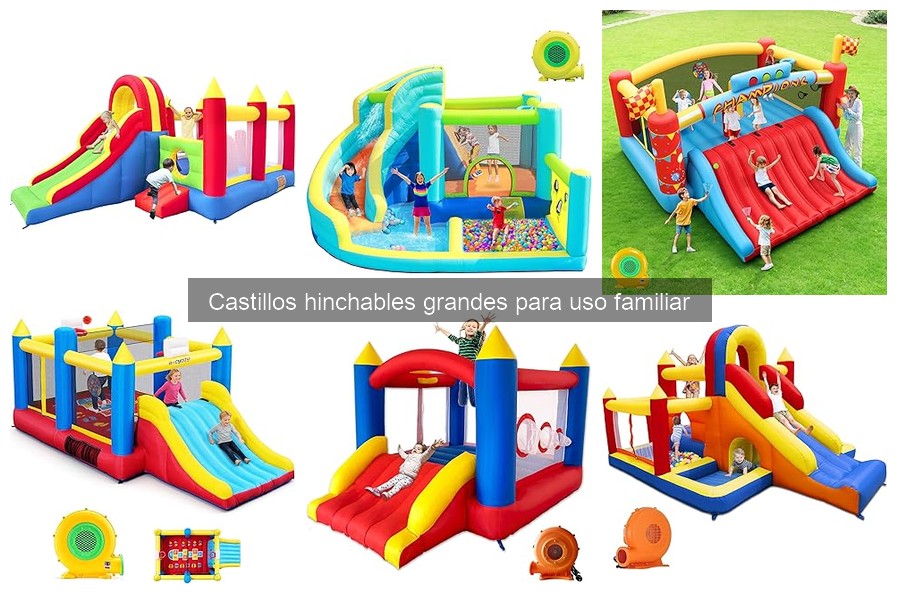 Problemas comunes con castillos hinchables grandes y soluciones