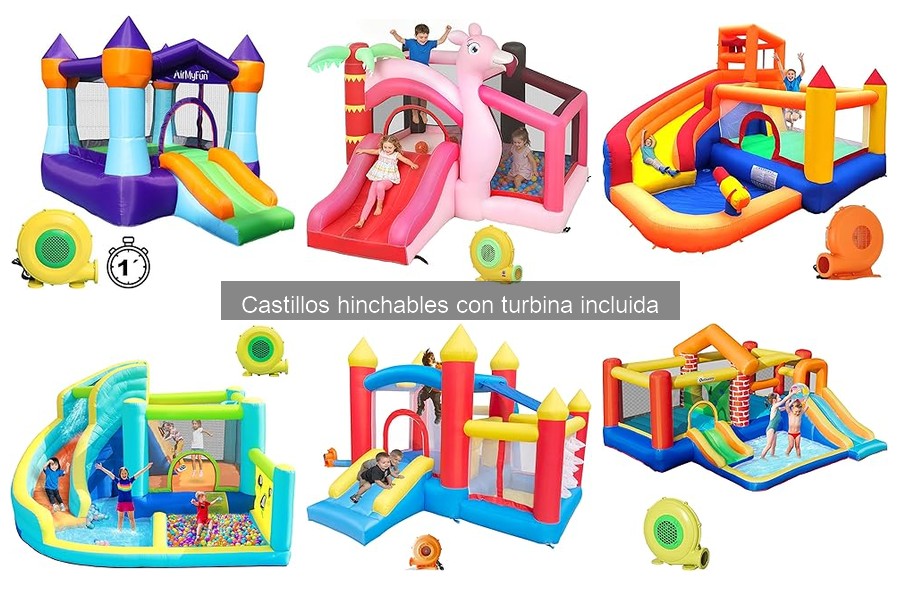 Problemas comunes con castillos hinchables y sus soluciones