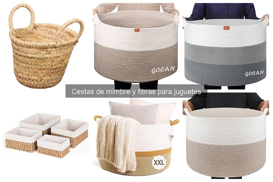 Problemas comunes con cestas de mimbre para juguetes