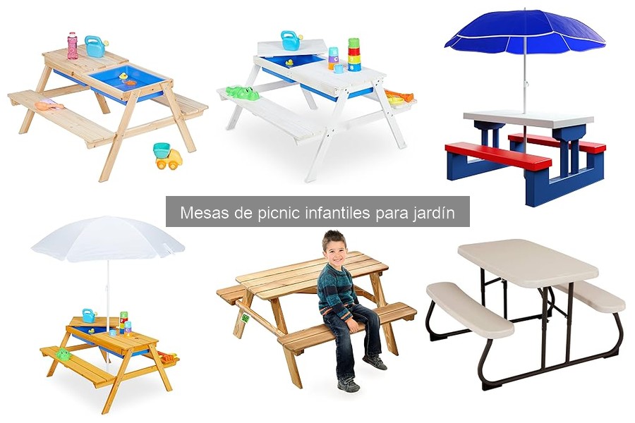 Problemas comunes con mesas de picnic infantiles y soluciones