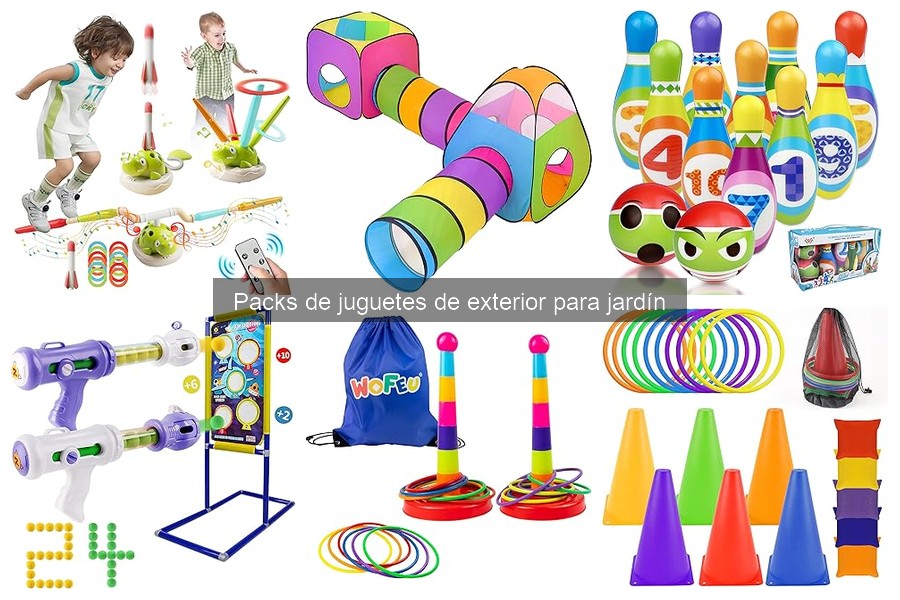 Problemas comunes con packs de juguetes de exterior y soluciones