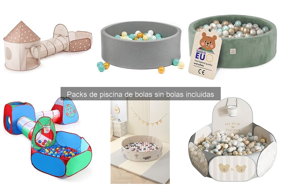 Problemas comunes con packs de piscina de bolas sin bolas