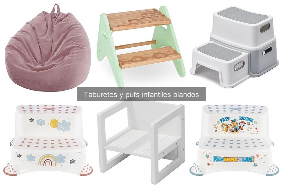 Problemas comunes con taburetes y pufs infantiles y soluciones