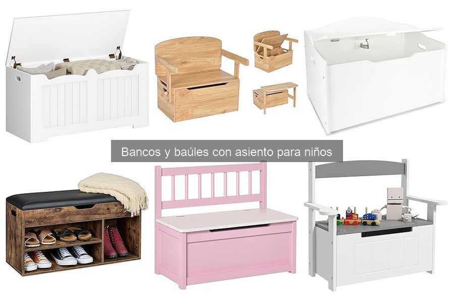 Problemas comunes de bancos y baúles con asiento para niños