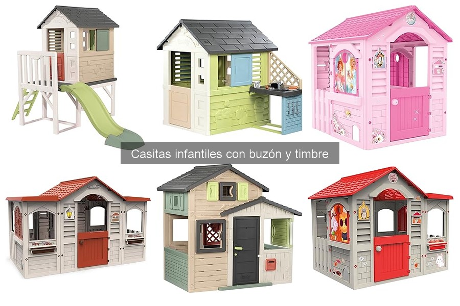 Problemas comunes en casitas infantiles con buzón y timbre