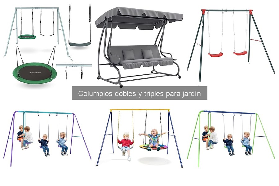 Problemas comunes en columpios dobles y triples: soluciones