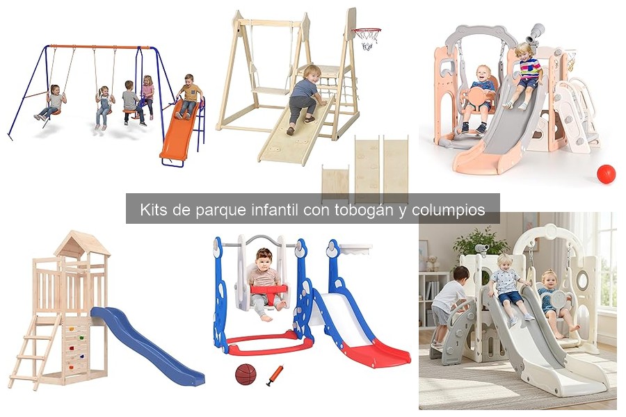 Problemas comunes en kits de parque infantil con tobogán