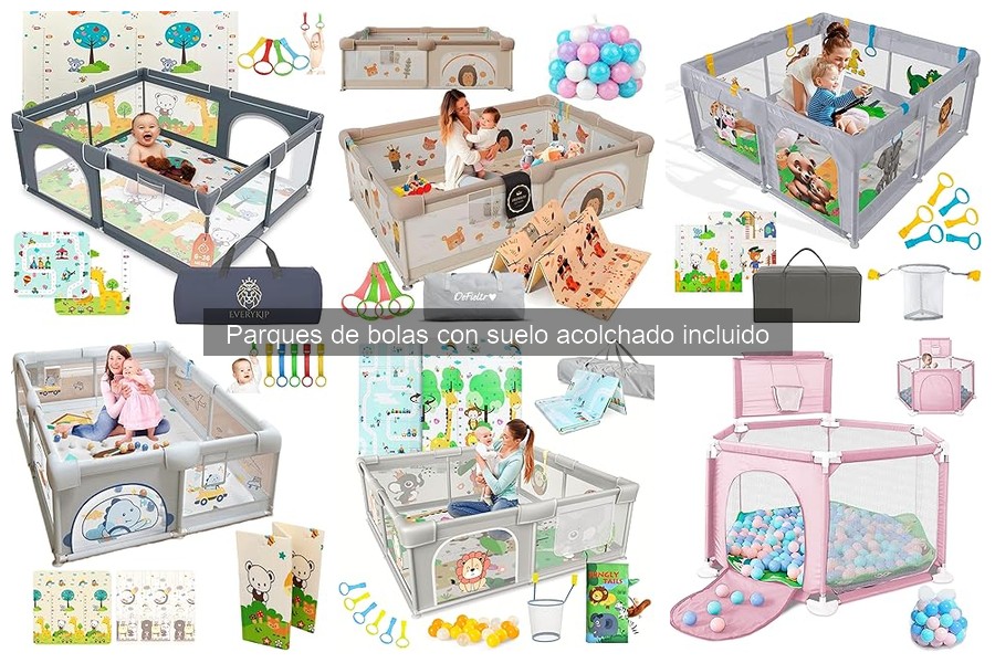 Problemas comunes en parques de bolas con suelo acolchado