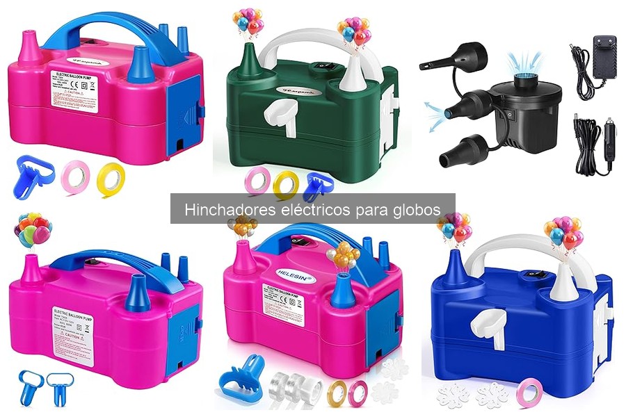 ** ¿Qué es un hinchador eléctrico para globos? Guía rápida