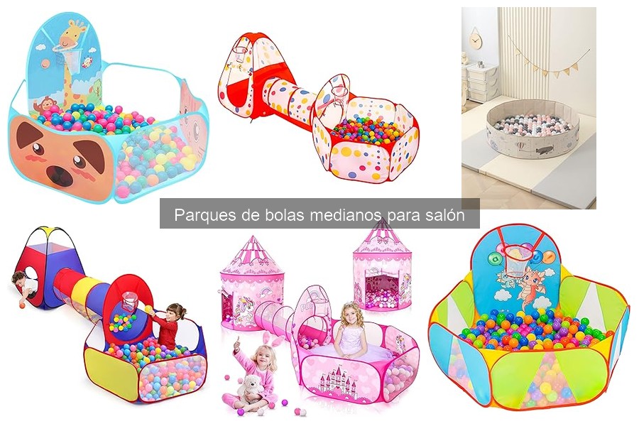 ¿Qué es un parque de bolas mediano? Características y más