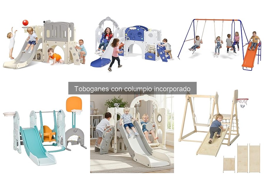 ¿Qué es un tobogán con columpio incorporado? Descubre sus ventajas