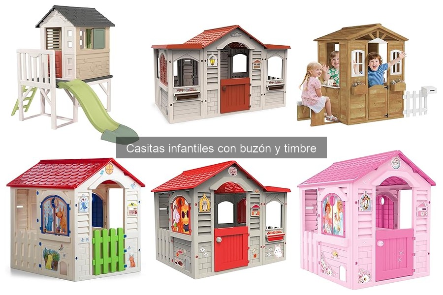 Qué son las casitas infantiles con buzón y timbre