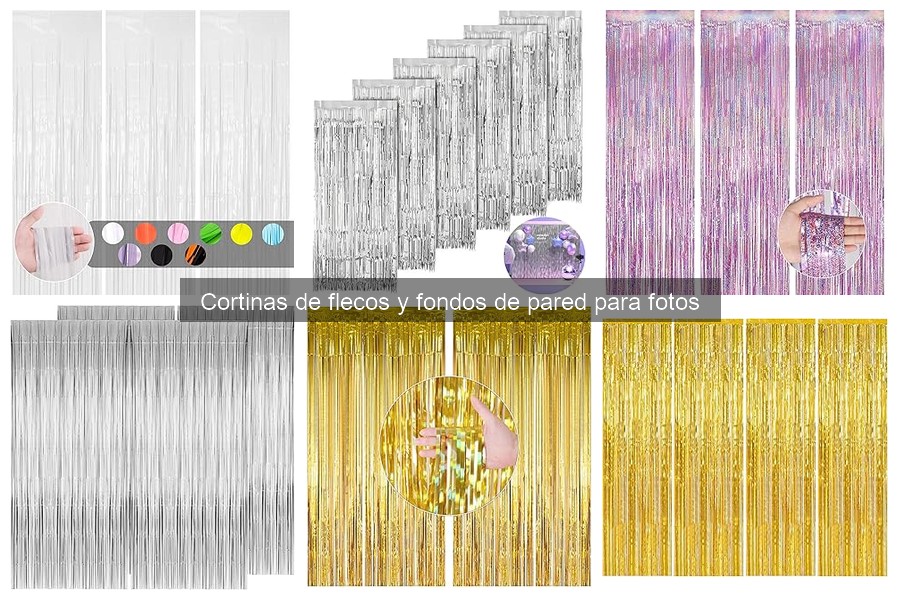 ¿Qué son las cortinas de flecos y cómo usarlas en fiestas?