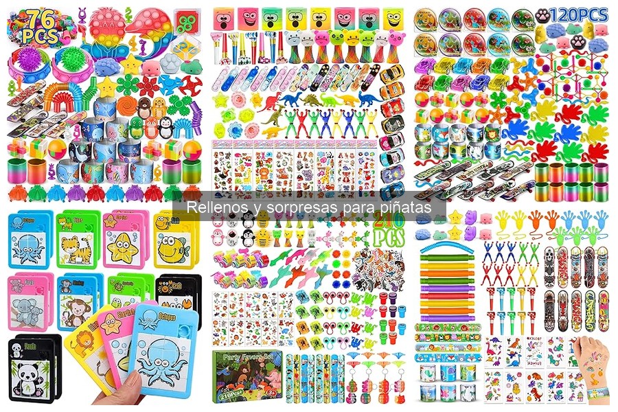 Rellenos para Piñatas Temáticas: Ideas y Ejemplos Sorprendentes