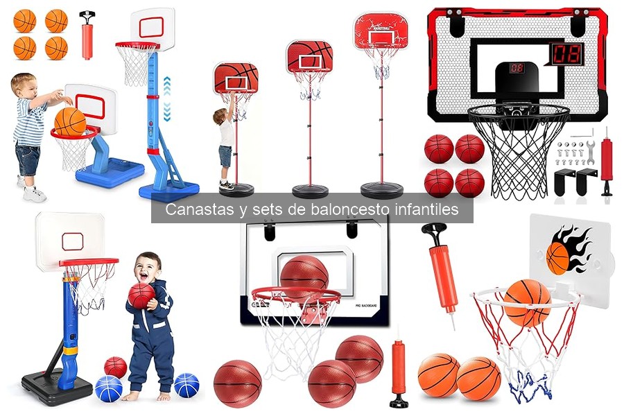 Revisión de los Sets de Baloncesto Infantiles Más Económicos