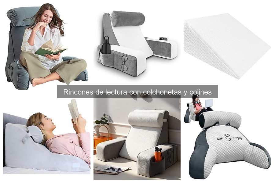 Rincones de lectura: ¿Qué son los colchonetas y cojines?