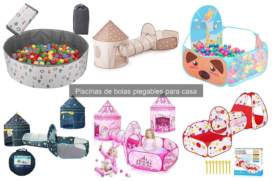 Seguridad de Piscinas de Bolas Plegables para Niños