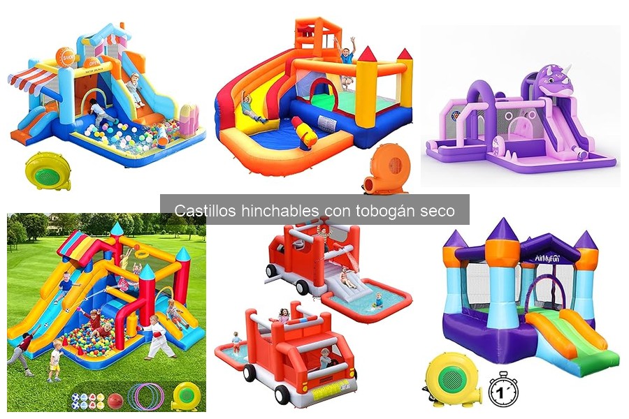 Seguridad en Castillos Hinchables con Tobogán Seco: Guía Esencial