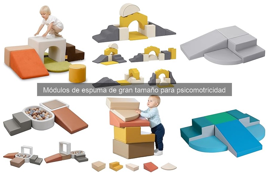 Seguridad en Módulos de Espuma para Niños: Guía Esencial