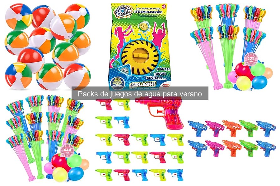 Seguridad en Packs de Juegos de Agua para Niños